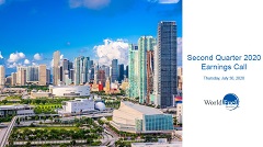 2020 Second Quarter Earnings Call Presentation